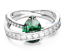 Anillo Swarovski Mujer Hyperbola in Aleación de Metal Cristallo 5665362 - 5665362